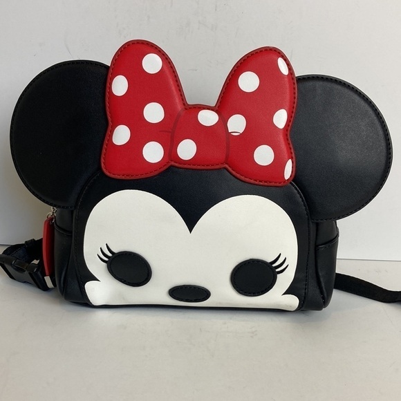 POP! By Loungefly Disney Minnie Mouse Belt Bag Fanny Pack Sling Bag Disneyland - Picture 3 of 16